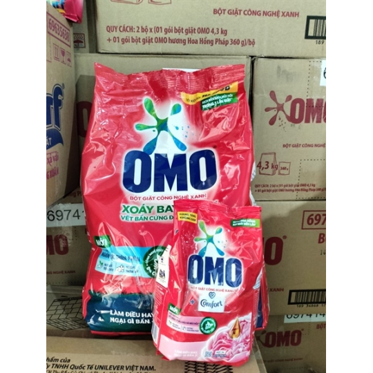 Bột giặt Omo 4.3kg
