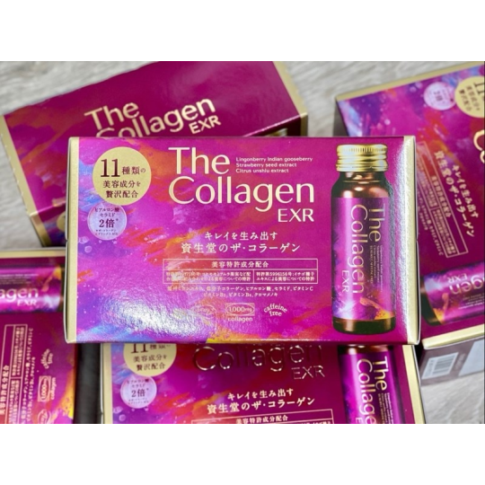 Collagen exr Shiseido collagen hồng đậm