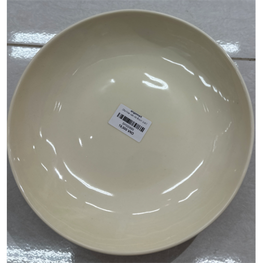 Dĩa hoa văn đá 8inch
