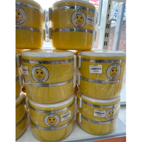 Hộp cơm 2 tầng vịt vàng