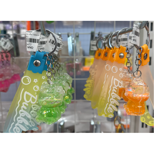 Móc chìa khóa dầu ribbon