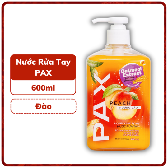 Nước rửa tay Pax 600ml