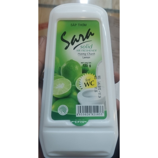 Sáp thơm toilet Sara 125g