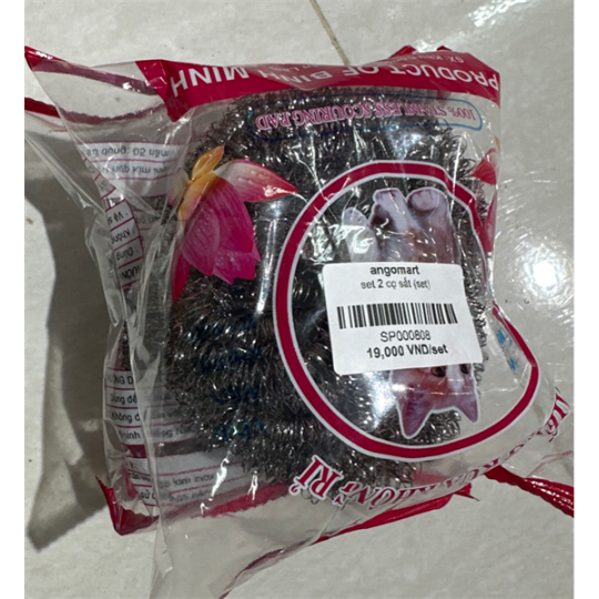 set 2 cọ sắt