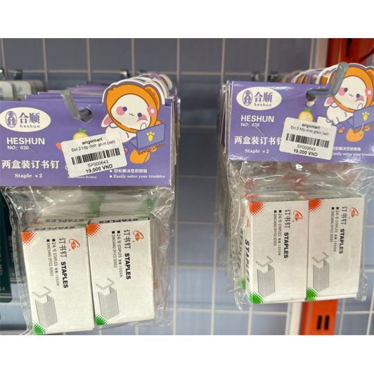 Set 2 hộp đinh ghim