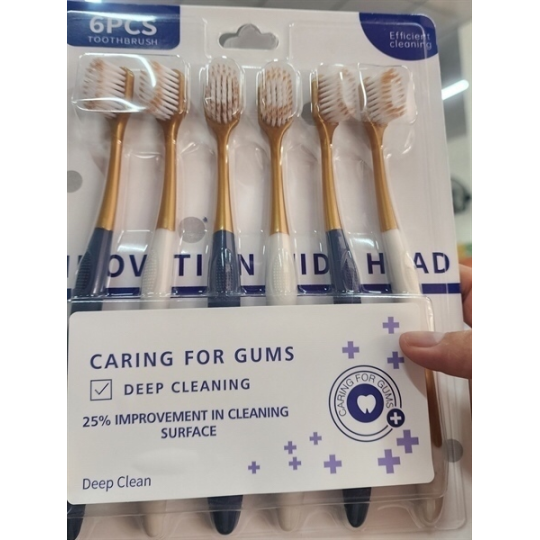 Set 6 bàn chải lông mềm
