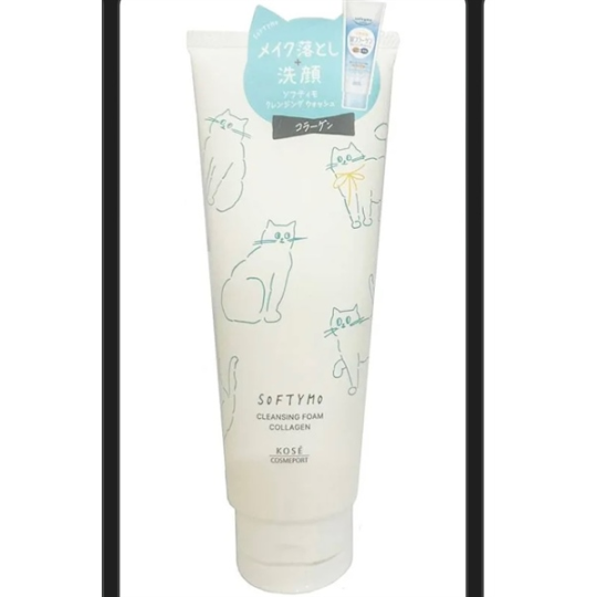 Sữa rửa mặt KOSE Softymo white Nhật Bản 220g