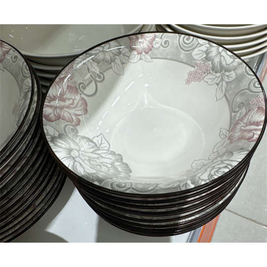 Tô 8inch hoa mẫu đơn