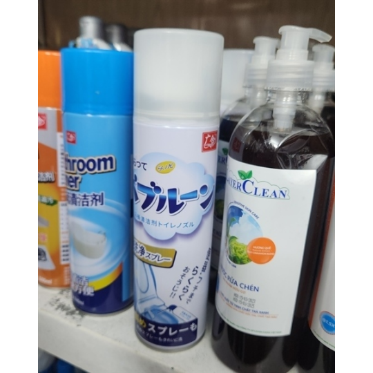 Xịt dạng bọt cọ bồn cầu 500ML